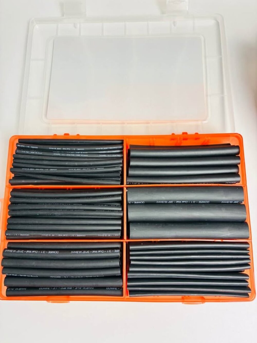 180 Pieces Heat Shrink Tubing Kit